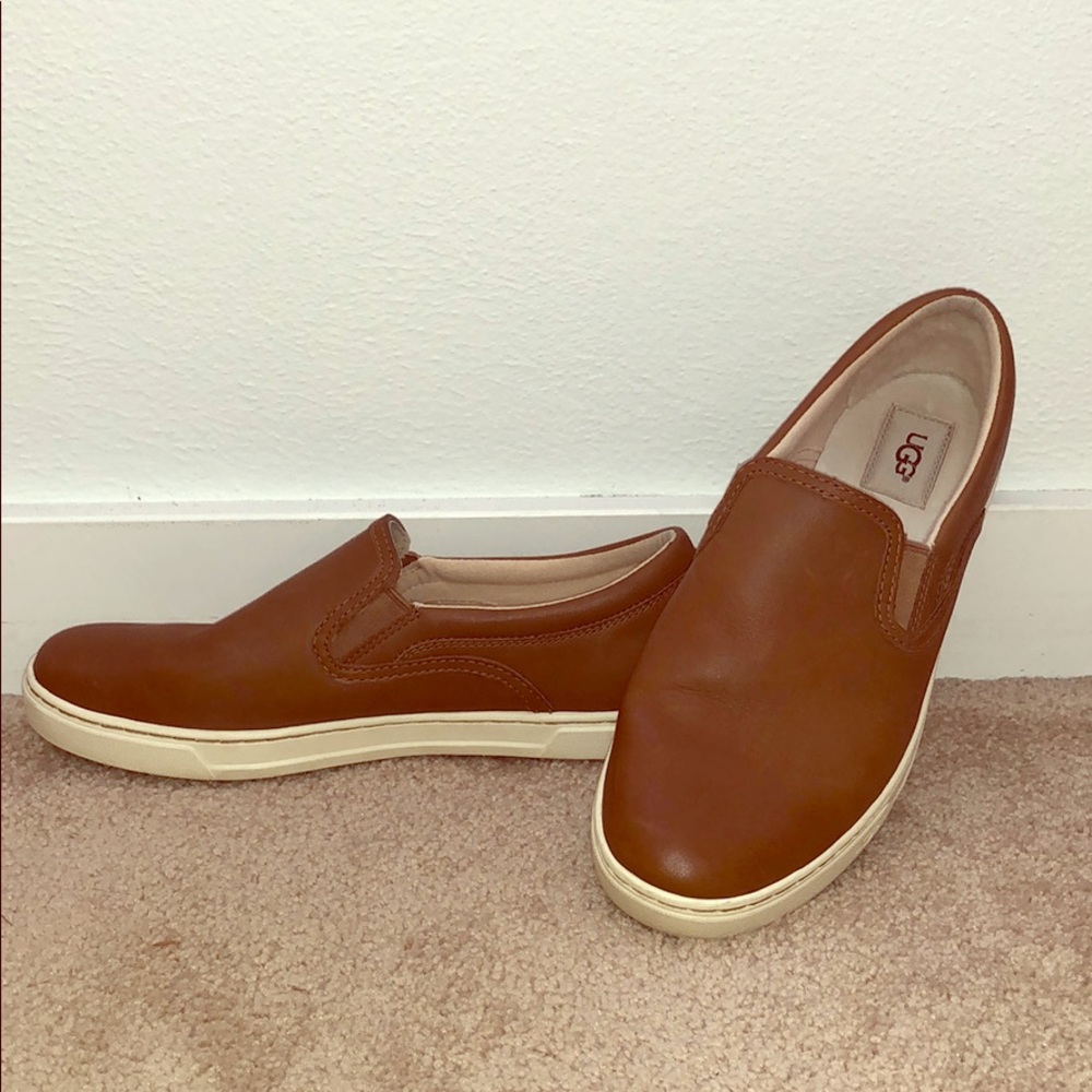 UGG Fierce Leather UGGPure Lined Slip-on Sneaker